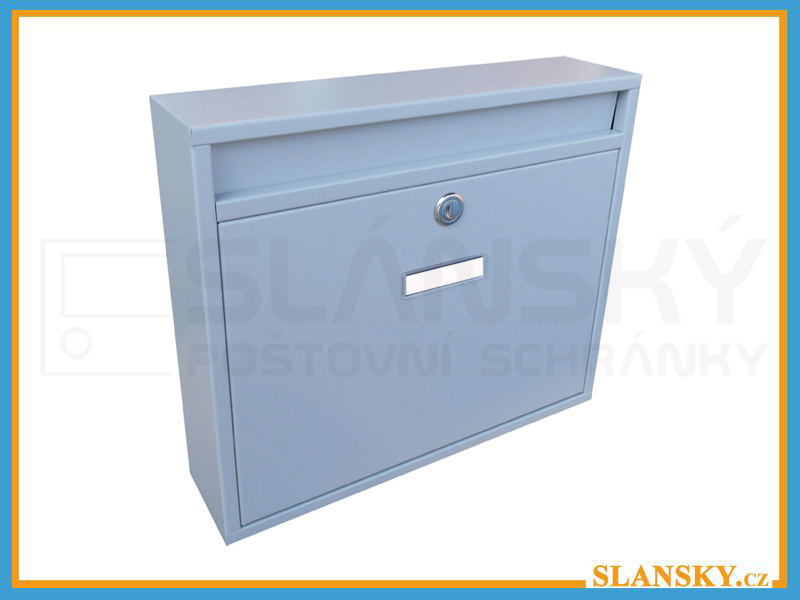 Poštovní schránka H-012 BASIC - RAL 7040 šedá