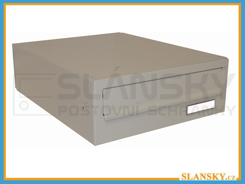 Poštovní schránka B-02 - RAL 7040 šedá