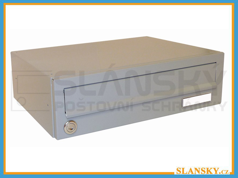 Poštovní schránka B-017 - RAL 7040 šedá