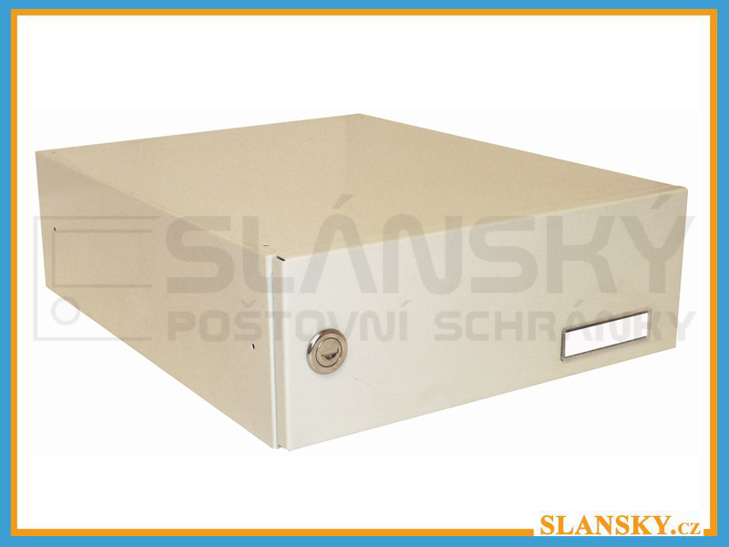 Poštovní schránka B-02 BASIC - RAL 9016 bílá