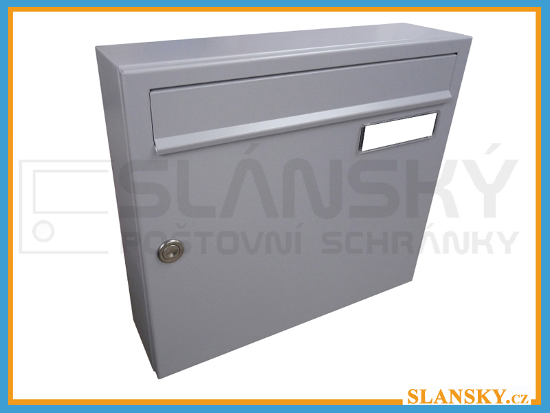 SESTAVA poštovních schránek A-01 RAL 7040 ŠEDÁ