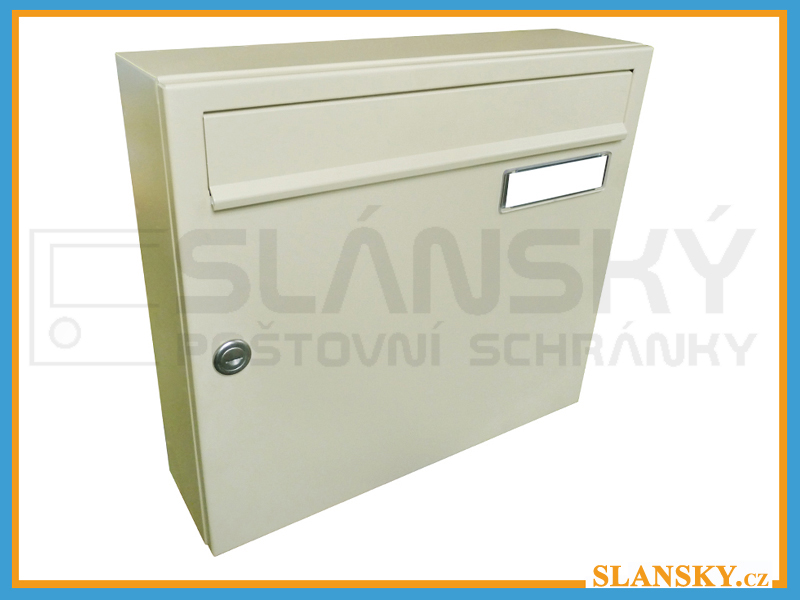 SESTAVA poštovních schránek A-01 RAL 1014 SLONOVÁ KOST