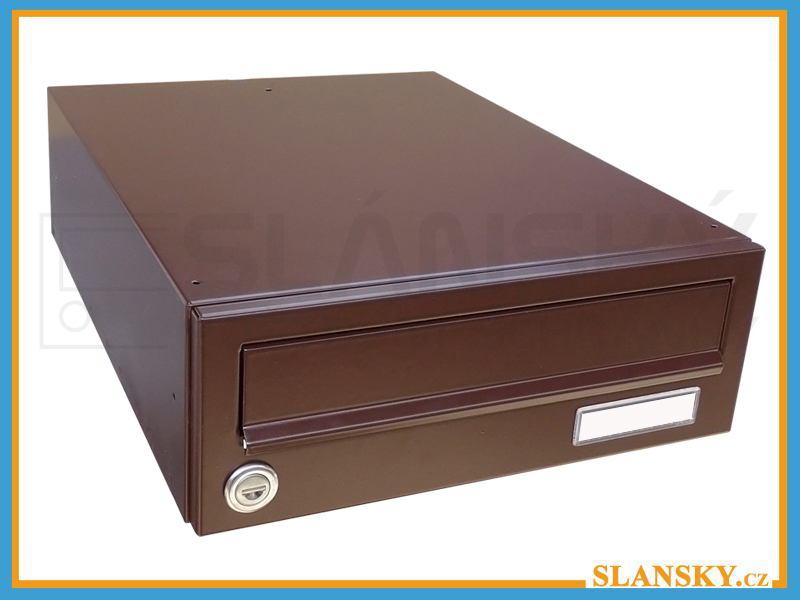 SESTAVA - poštovních schránek B-01 BASIC - RAL 8017 HNĚDÁ 