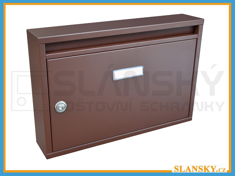 SESTAVA - poštovních schránek G-01 BASIC RAL 8017 HNĚDÁ