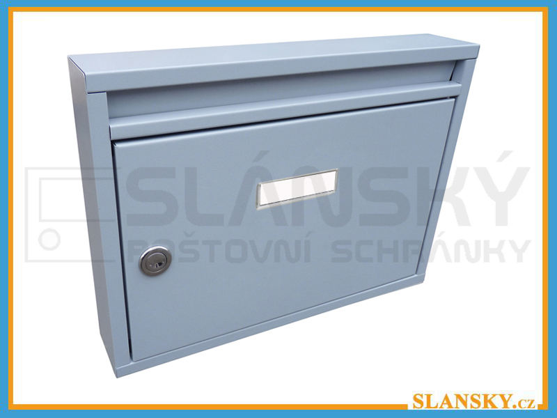 SESTAVA - poštovních schránek E-01 BASIC - RAL 7040 ŠEDÁ