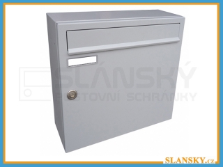 Poštovní schránka A-01 BASIC - RAL 7040 šedá