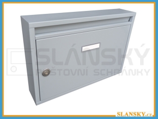 Poštovní schránka G-01 BASIC - RAL 7040 šedá