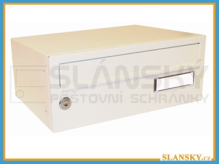 Poštovní schránka B-015 - RAL 9016 bílá
