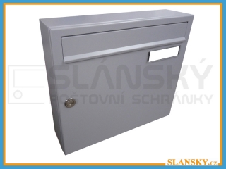 Poštovní schránka A-01 - RAL 7040 šedá